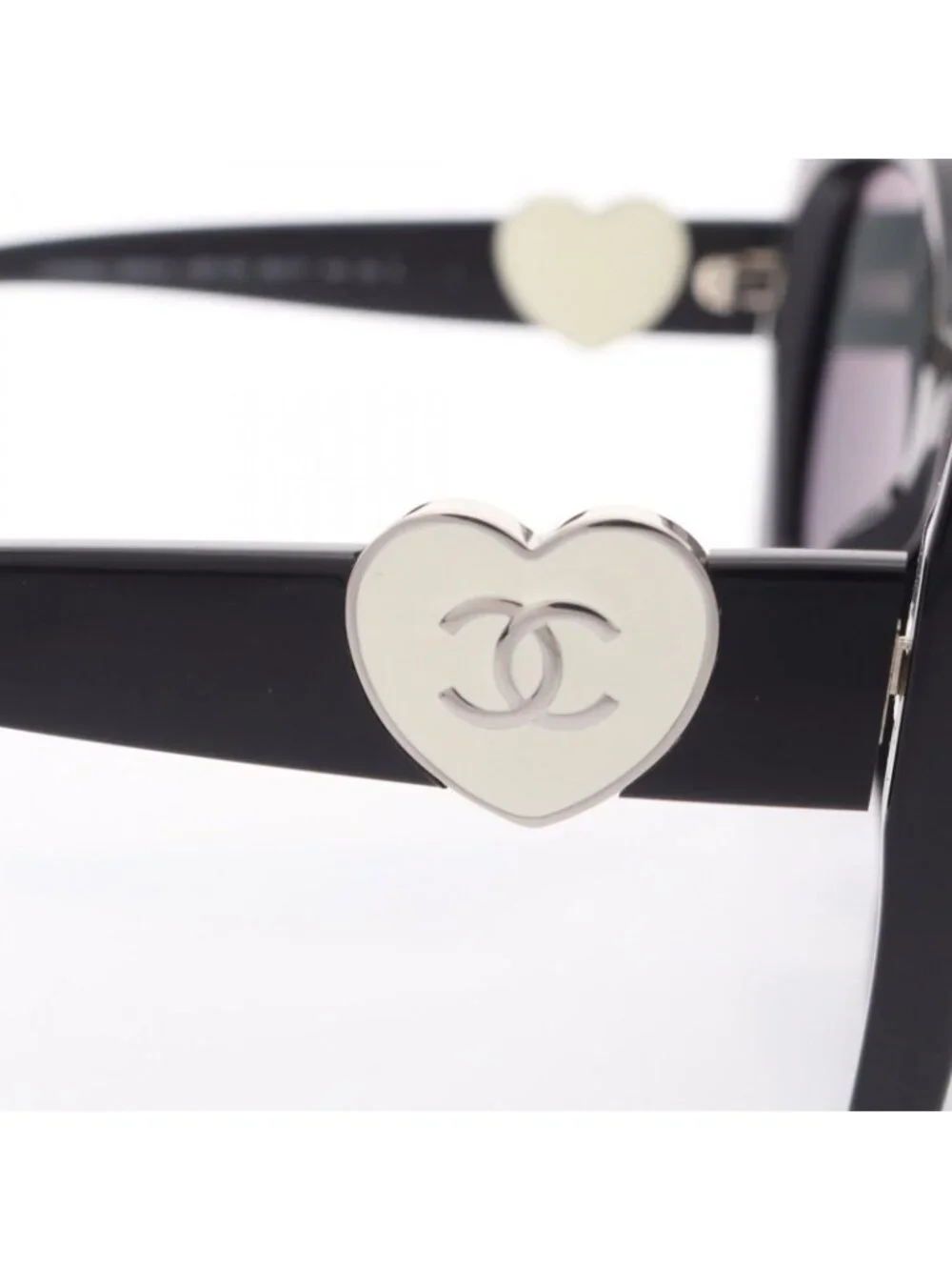 Chanel Sunglasses CC Logo Black Eyewear